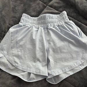 Lululemon Athletica Gray Athletic Shorts Lightweight Elastic Waist
